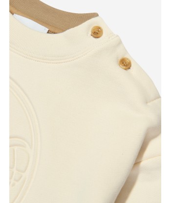 Burberry Baby Girls Aubrey Bear Logo Sweatshirt Faites des économies