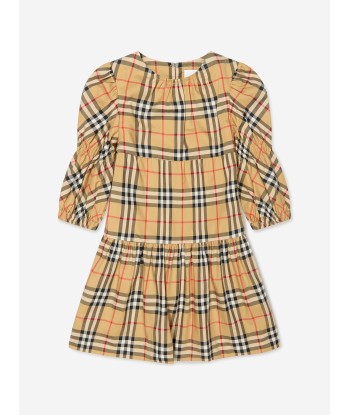 Burberry Girls Check Print Shirley Dress une grave pollution 