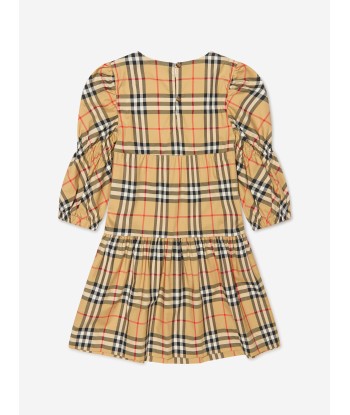 Burberry Girls Check Print Shirley Dress une grave pollution 