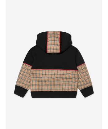 Burberry Boys Check Jonah Zip Up Top Amélioration de cerveau avec