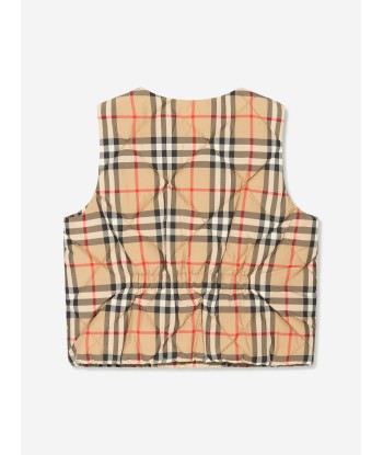 Burberry Girls Check Print Abigail Gilet store