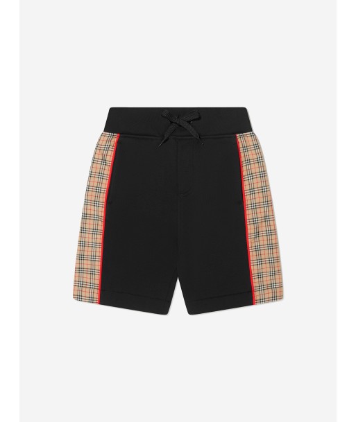 Burberry Boys Jonah Check Panel Shorts de la marque