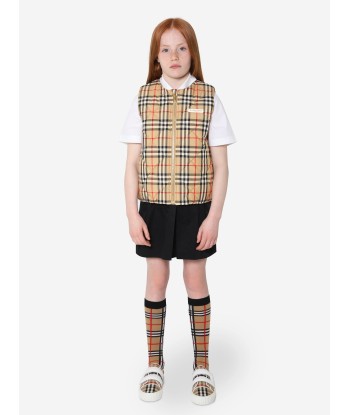 Burberry Girls Check Print Abigail Gilet store