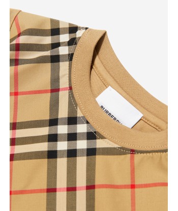 Burberry Baby Boys Eli Check Print T-Shirt en ligne