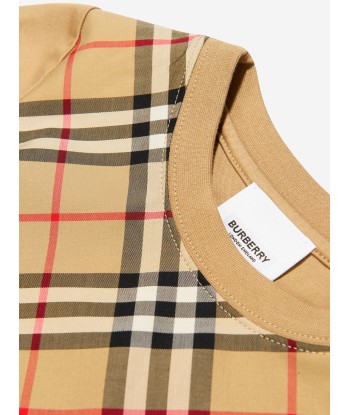 Burberry Boys Eli Check Print T-Shirt les ctes