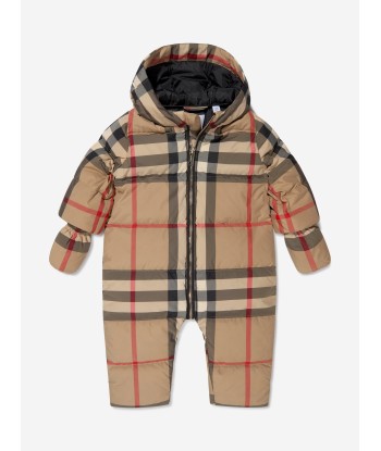 Burberry Baby Check Print River Puffer Snowsuit Profitez des Offres !