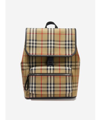 Burberry Kids Dewey Check Print Backpack (H:32cm) offre 