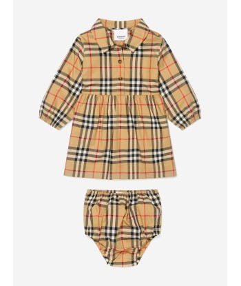 Burberry Baby Girls Olivetta Check Dress With Knickers de l' environnement