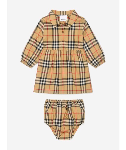 Burberry Baby Girls Olivetta Check Dress With Knickers de l' environnement