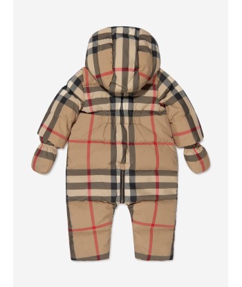 Burberry Baby Check Print River Puffer Snowsuit Profitez des Offres !