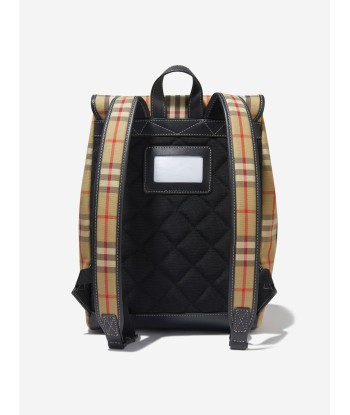 Burberry Kids Dewey Check Print Backpack (H:32cm) offre 