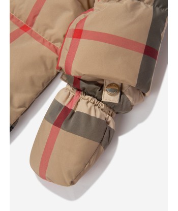 Burberry Baby Check Print River Puffer Snowsuit Profitez des Offres !