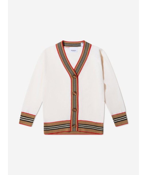 Burberry Girls Wool Knitted Graham Cardigan À commander