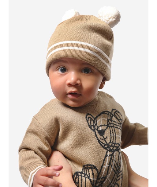 Burberry Baby Wool Knitted Avrile Romper Set (2 Piece) de technologie