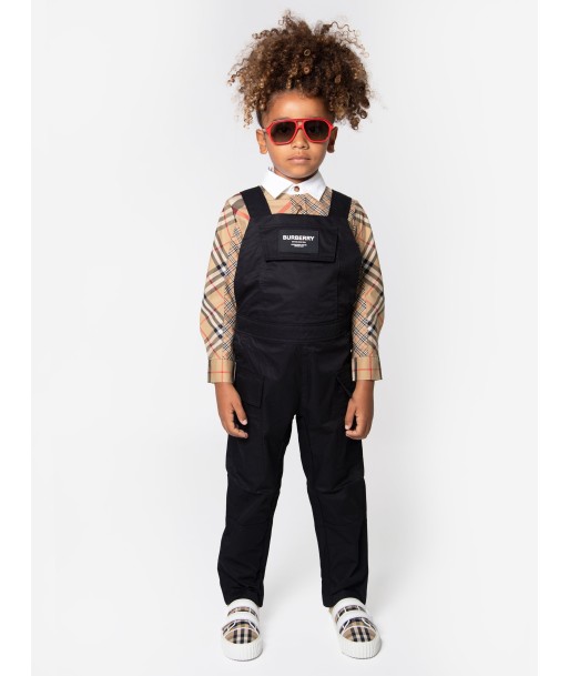 Burberry Boys Branded Marvin Dungarees pour bénéficier 