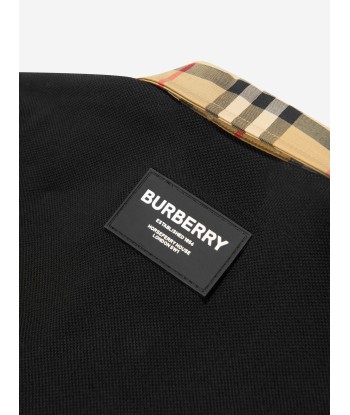 Burberry Baby Boys Mini Johane Polo Shirt In Black Faites des économies