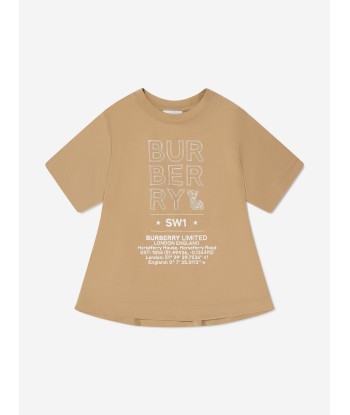 Burberry Girls Gaia Logo Print T-Shirt l'achat 