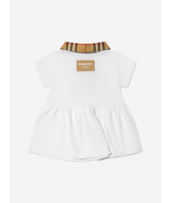 Burberry Baby Girls Tavi Check Collar Dress Dans la société mordern