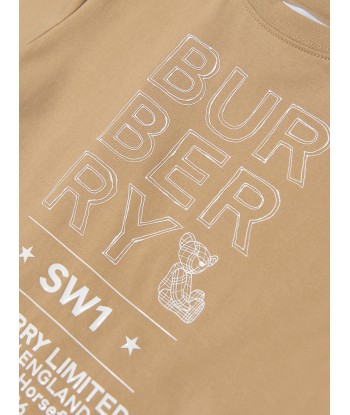 Burberry Girls Gaia Logo Print T-Shirt l'achat 