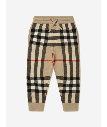 Burberry Boys Wool And Cashmere Gerard Joggers Profitez des Offres !