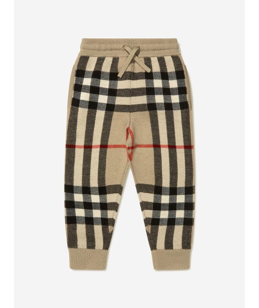 Burberry Boys Wool And Cashmere Gerard Joggers Profitez des Offres !