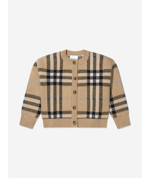 Burberry Girls Wool And Cashmere Gilliane Cardigan shop