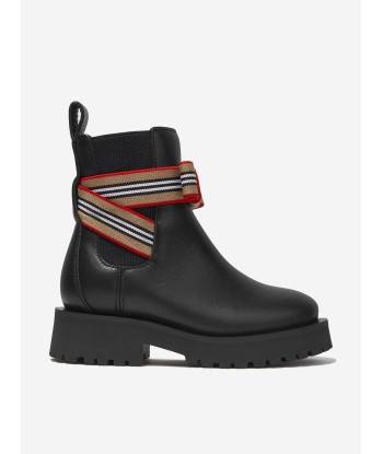 Burberry Girls Leather Dearington Boots pour bénéficier 