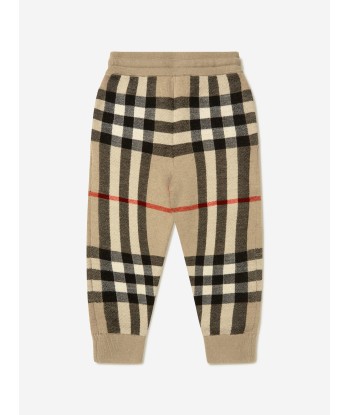 Burberry Boys Wool And Cashmere Gerard Joggers Profitez des Offres !