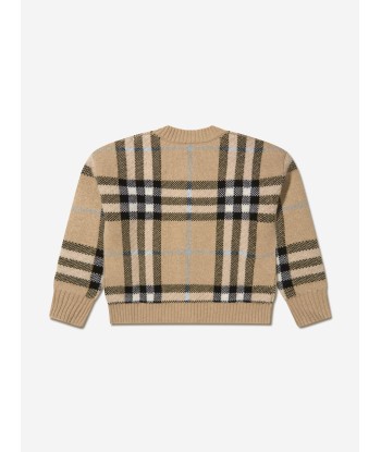 Burberry Girls Wool And Cashmere Gilliane Cardigan shop