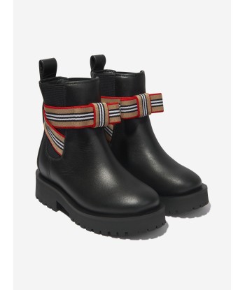 Burberry Girls Leather Dearington Boots pour bénéficier 