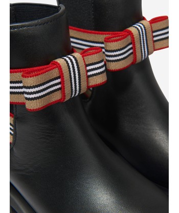 Burberry Girls Leather Dearington Boots pour bénéficier 