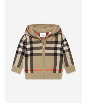 Burberry Baby Boys Check Gerard Zip Up Hoodie 50-70% off 