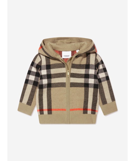 Burberry Baby Boys Check Gerard Zip Up Hoodie 50-70% off 