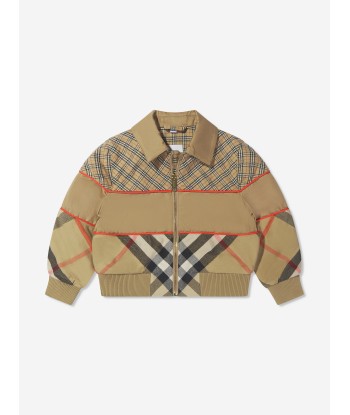 Burberry Boys Check Liam Jacket soldes