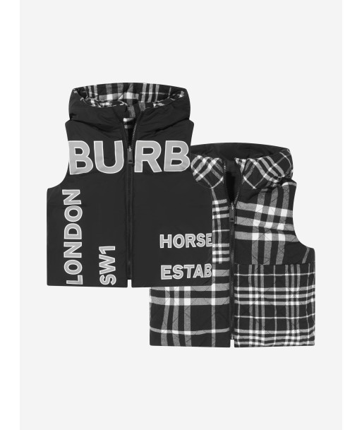 Burberry Boys Reversible Logan Gilet livraison et retour toujours gratuits