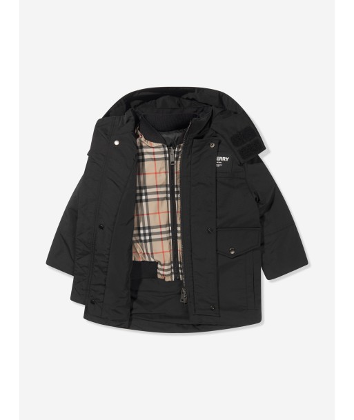 Burberry Boys Down Padded Asher Coat les muscles