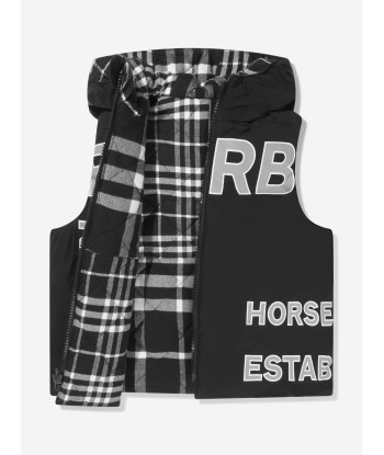 Burberry Boys Reversible Logan Gilet livraison et retour toujours gratuits