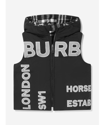 Burberry Boys Reversible Logan Gilet livraison et retour toujours gratuits