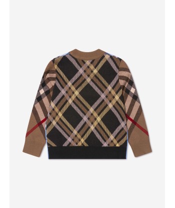 Burberry Boys Milo Check Jumper Comment ça marche