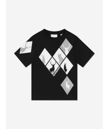 Burberry Boys Argyle T-Shirt est présent 