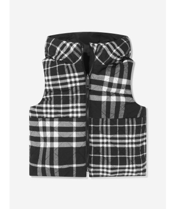 Burberry Boys Reversible Logan Gilet livraison et retour toujours gratuits