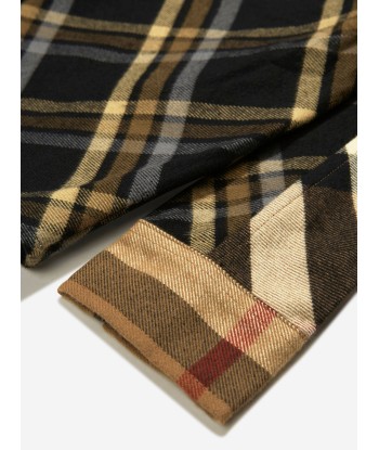 Burberry Boys Etienne Flannel Shirt sur le site 