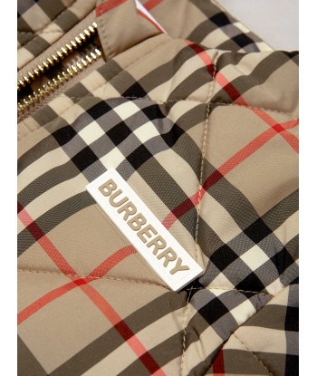 Burberry Girls Check Abigail Quilted Jacket sur le site 