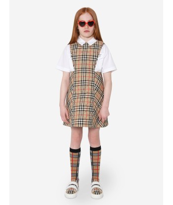 Burberry Girls Check Sleeveless Halima Dress l'achat 