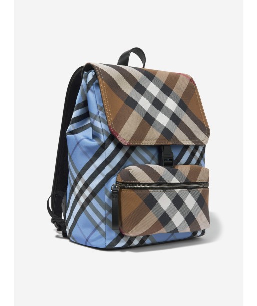 Burberry Kids Dewey Mixed Check Backpack (H:32cm) vous aussi creer 