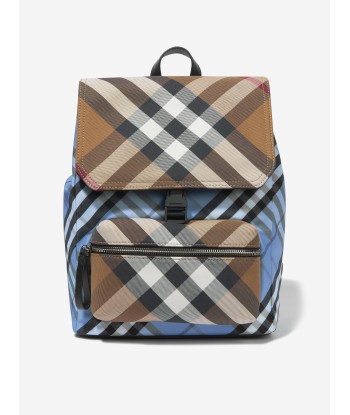 Burberry Kids Dewey Mixed Check Backpack (H:32cm) vous aussi creer 