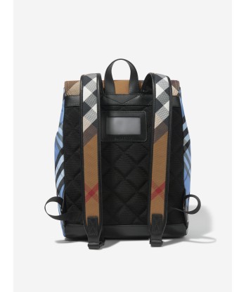 Burberry Kids Dewey Mixed Check Backpack (H:32cm) vous aussi creer 