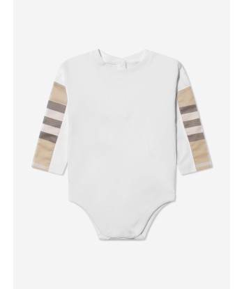 Burberry Baby Piero Bodysuit And Trousers Set Fin de série