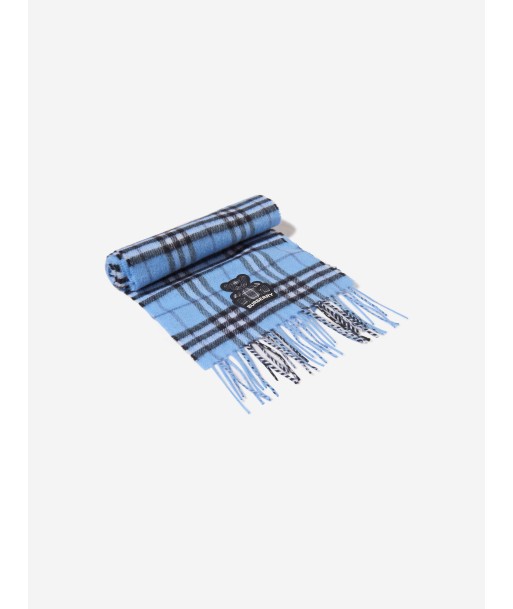 Burberry Kids Cashmere Check Bear Scarf shop