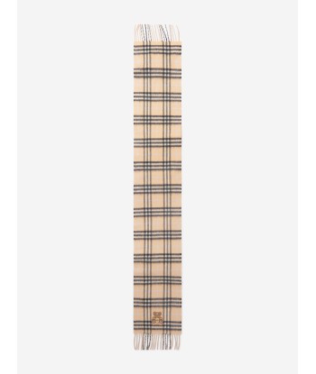 Burberry Kids Cashmere Check Bear Scarf du meilleur 